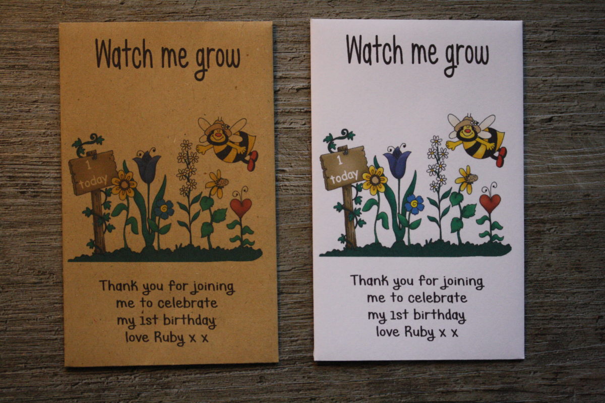 BLOOING EORIES Forget E Not Seeds Funeral Seed Packets/Funeral Favours For Guests - Perfect