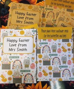 seed packets for easter from teacher to student gift